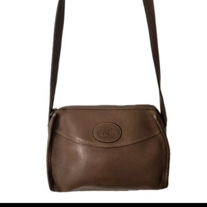 Brown Leather Shoulder Bag